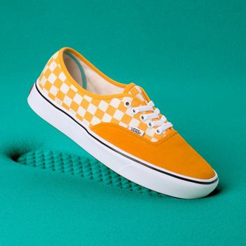 Férfi Vans Checker Comfycush Authentic Tornacipő VA1963450 Zinna